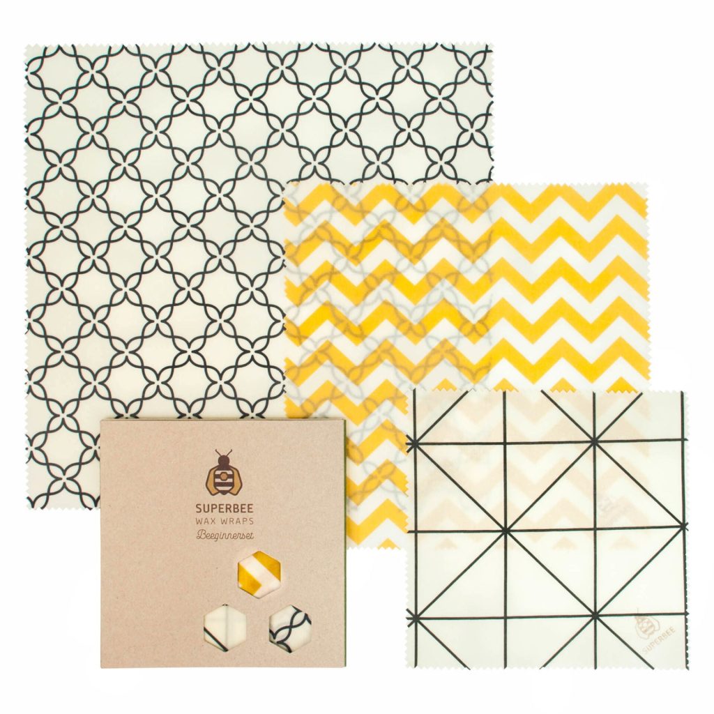 Beeswax Wraps Set in Classical Design