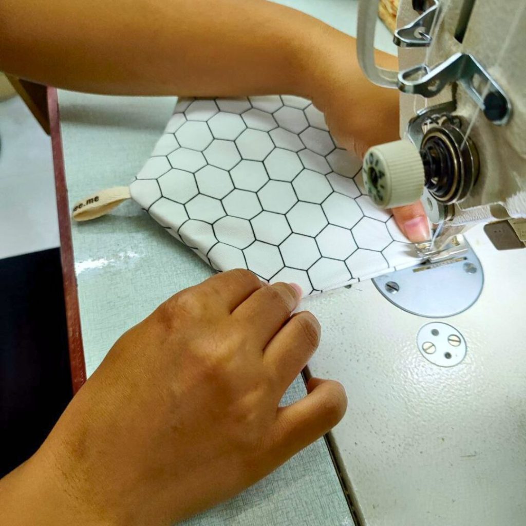handmade hexawash laundry pouch