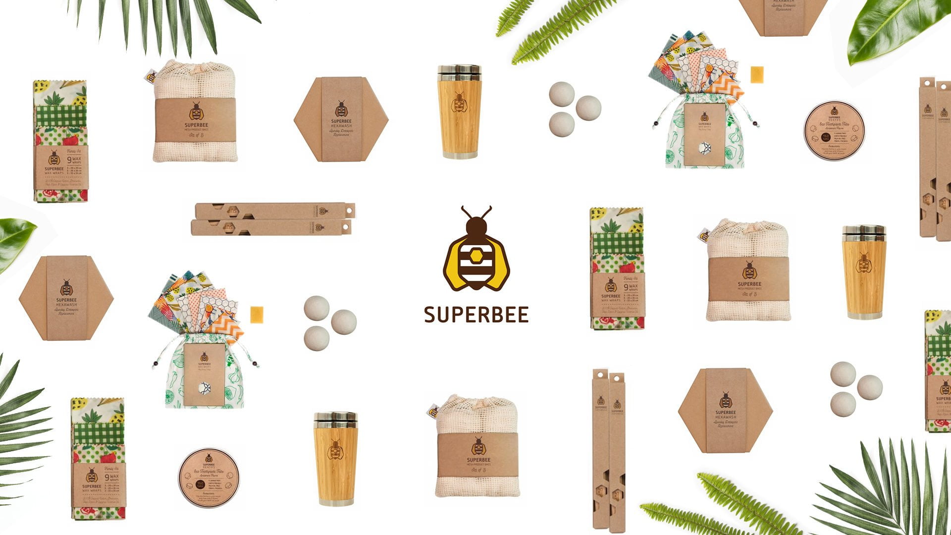 SuperBee Beeswax Wraps & Eco Products