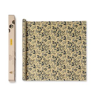 Beeswax Wrap Roll Petit Flowers white background